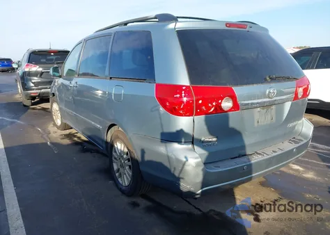 2008 Toyota Sienna Limited from USA, damaged, VIN 5TDZK22C28S219801